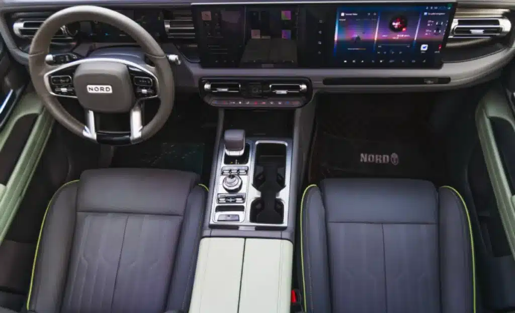Nord A7 SUV interior