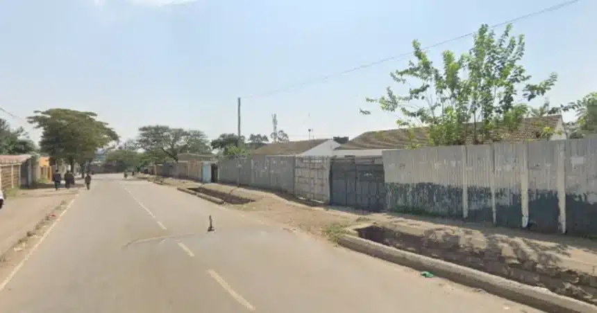 A section of Eldoret Road Nairobi