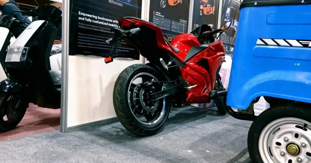 Chines Manufuctured E-bike at the 26th AutoExpo Kenya 2025
