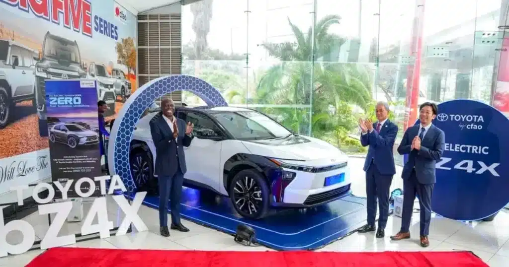 Toyota bZ4X launch in Kenya