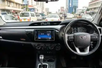 Tanaka airbag replacement by CFAO : 2017 Toyota Hilux Kenya