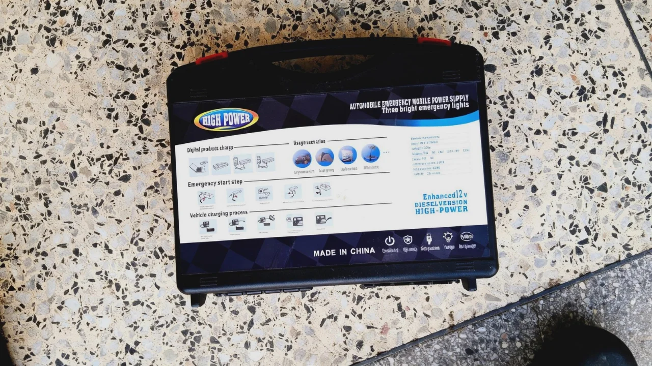 Portable Jump Starter Kit