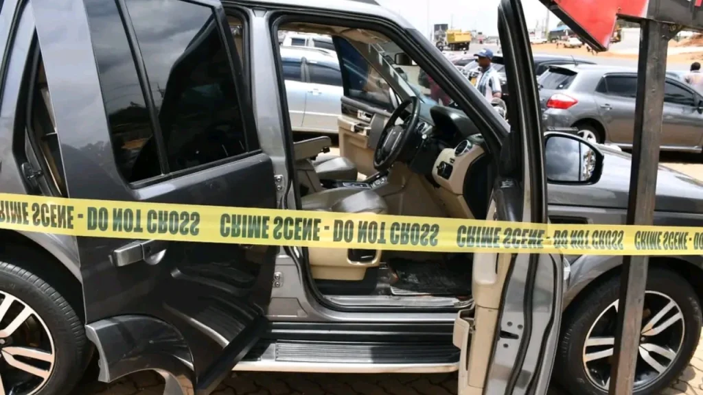Recovered Land Rover Discovery stolen in United Kingdom