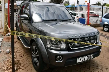Recovered Land Rover Discovery stolen in United Kingdom