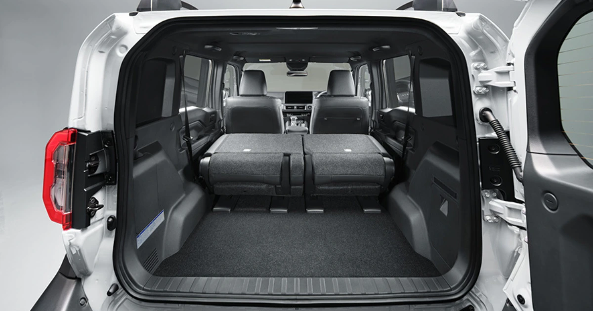 Toyota Land Cruiser FJ cargo space