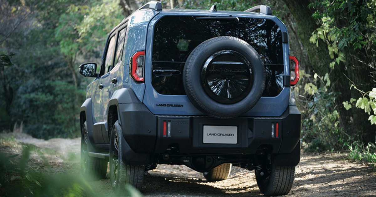 2026 Toyota Land Cruiser FJ Rear View